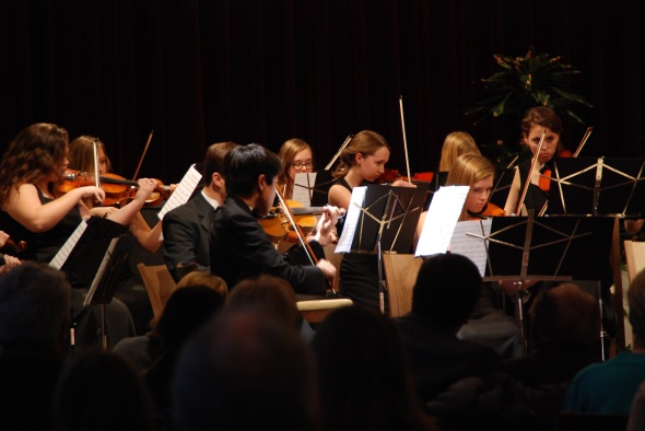 St. Paul's Episcopal Chamber Orchestra performs in the Trinkhalle