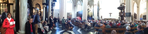 Performance in Sint Salvatorskathedraal, Bruges (2)